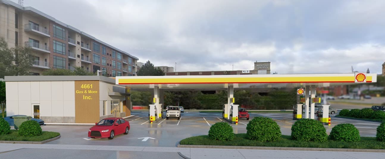 Gas Station Design, project image 5
