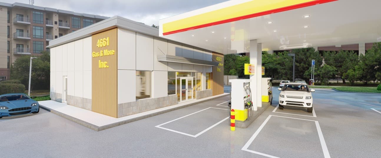 Gas Station Design, project image 2